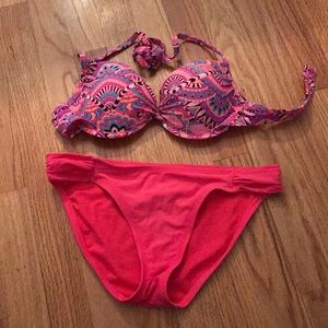 super cute patterned bikini